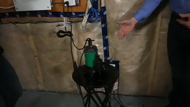 Sump pump leak detection and repair in a Beaverton Oregon crawlspace home during PNW wet season