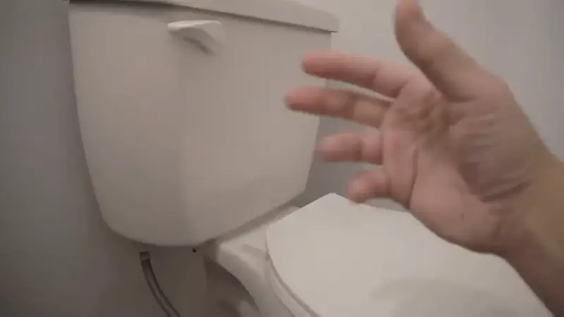 Toilet leak detection and repair in Beaverton Oregon home, silent flapper leak