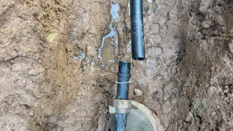 Yard water leak detection in Beaverton Oregon yard during PNW wet season using acoustic sensors